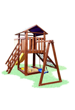 Детская площадка деревянная для улицы Играйка №11